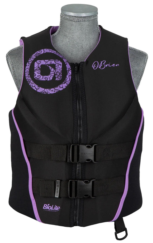 Obrien Womens Vest Traditional Vest Purple