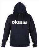 Okuma Adults Motif Hoodie Black