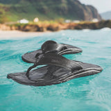 OluKai Mens Jandals Ohana Black