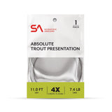 SA Fly Fishing Absolute Trout Leader 11ft