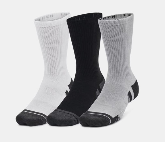 UA Unisex Socks Crew Performance 3pk (011)