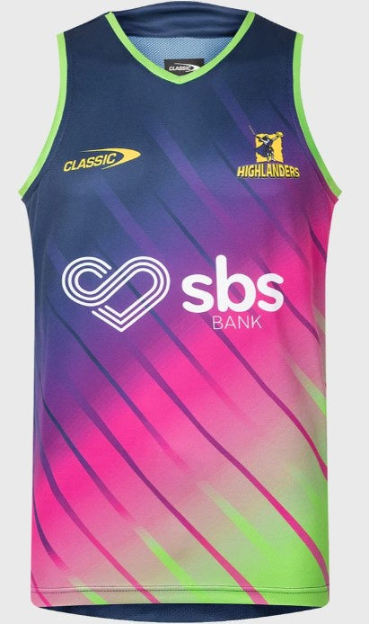 Highlanders 25 Adult Pro Training Singlet