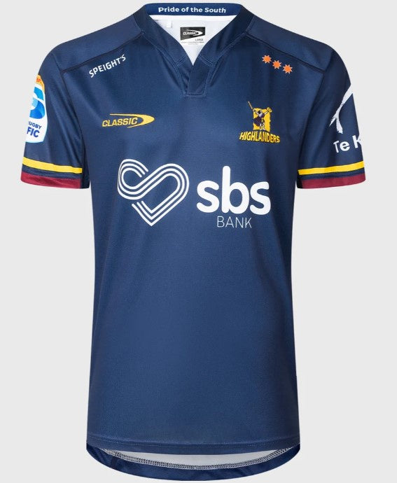 Highlanders 25 Adult Home Rugby Jersey