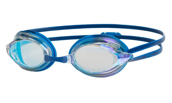 Zoggs Swim Goggles Racespec Mirror Adt NvyBlu