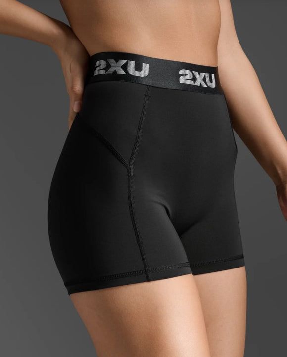 2XU Womens 3in Shorts Compression Blk