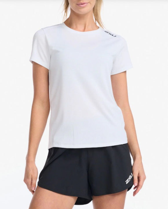 2XU Womens Aspire Tee Shirt Blk