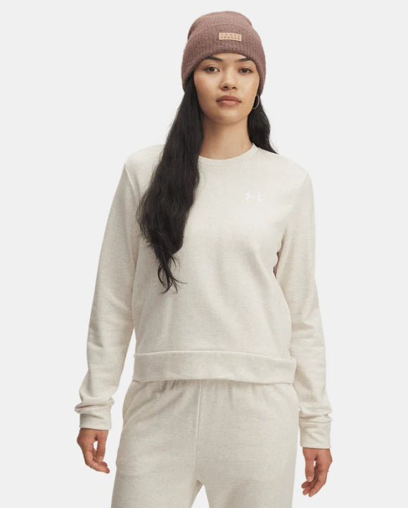 UA Womens Rival Terry Crew Top (783)