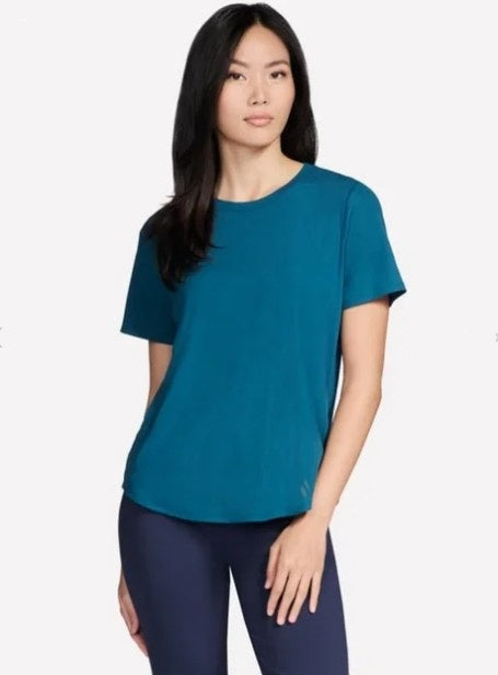 Skechers Womens Lux Rib Tee Shirt (STTL)