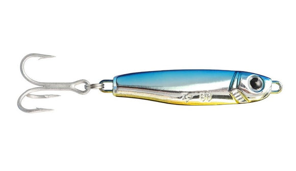 TT Lures Hard Core Chrome Blue Back
