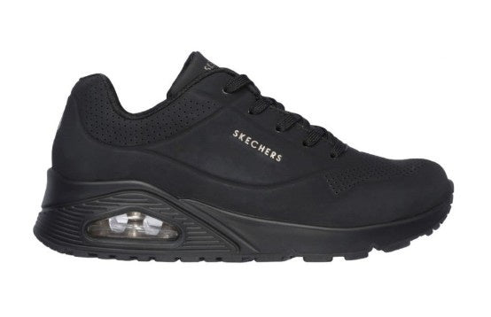 Skechers Womens Shoes Uno Stand On Air Blk