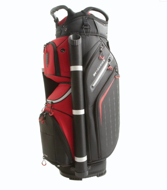 Optima Golf Bag Champion Cart Blk/Red