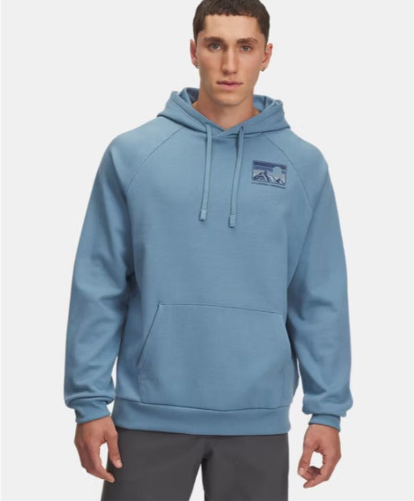 UA Mens Hoodie Rival Graphic OD Hoodie (418)