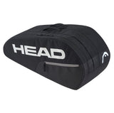 Head 25 Tennis Bag Base Racquet Bag M BK 6R