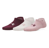 UA Womens Play Up Socks 3pk NS (673)