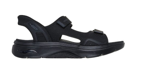 Skechers Mens Go Walk Arch Fit 2.0 Sandals (Blk)