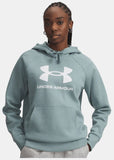 UA Womens Rival Fleece Big Logo Hoodie (323)