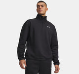 UA Mens Top Fleece 1/4 Zip L/S (001)