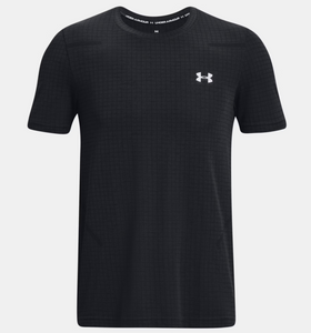 UA Mens Tee Seamless Grid SS (001)