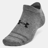 Unisex UA Socks Essential 3-Pack No-Show (025)