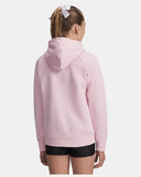 UA Girls Hoodie Rival Fleece Shimmer (647)