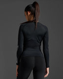 2XU Womens Top L/S Core Compression Blk