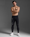 2XU Mens Core Compression Tights Blk
