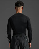 2XU Mens Core Compression Top L/S Blk