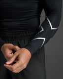 2XU Mens Core Compression Top L/S Blk