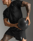 2XU Mens Aspire Tee Shirt Blk