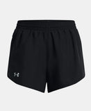 UA Womens Fly By Shorts 3 Inch (001)