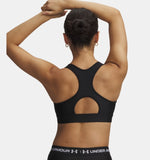 UA Womens Mid HeatGear Sports Bra (008)