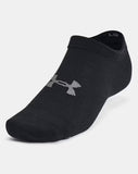 UA Unisex Socks Essential 6 Pack No Show (001)