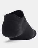 UA Unisex Socks Essential 6 Pack No Show (001)