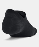 UA Unisex Socks Essential 6 Pk Low (001)
