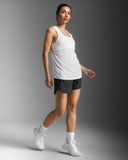 2XU Womens Aspire Singlet Wht