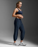 2XU Womens Jogger Aero Hi-Rise Nvy