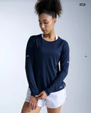2XU Womens Aero Long Sleeve Shirt Nvy
