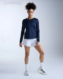 2XU Womens Aero Long Sleeve Shirt Nvy