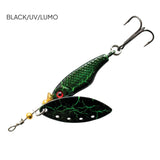 Black Magic Fishing Lure Spinsect UV Black