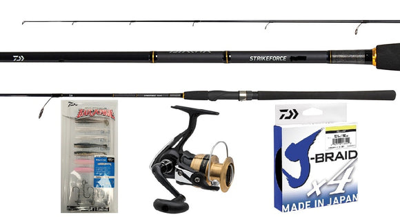 Daiwa Combo Strikeforce 702 / Sweepfire 2500