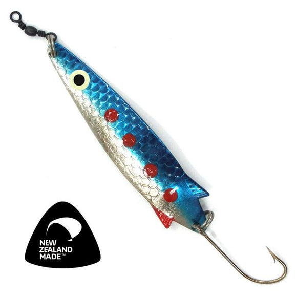 Kilwell NZ Toby Lure Silver Blue SHK