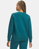 UA Womens Top Rival Fleece Crew (338)