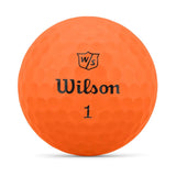 Wilson Duo Soft Golf Ball Orange Sleeve