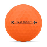 Wilson Duo Soft Golf Ball Orange Sleeve