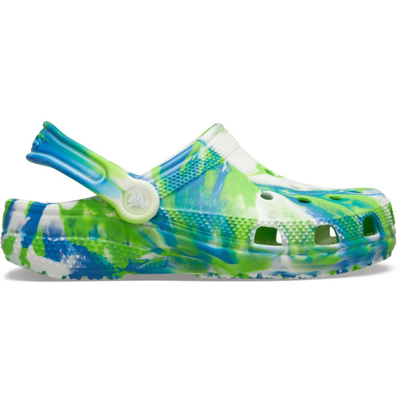 Crocs Youth Classic Glow Marbled Clog (4TL)