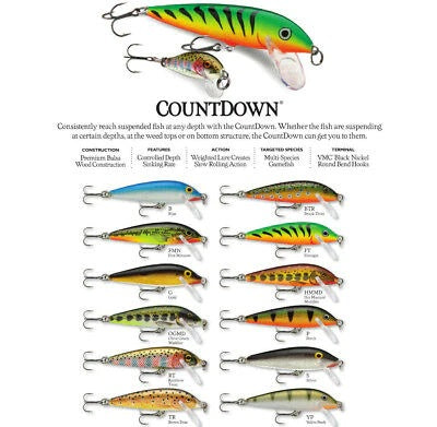 Rapala Lure Countdown Sinking  CD05