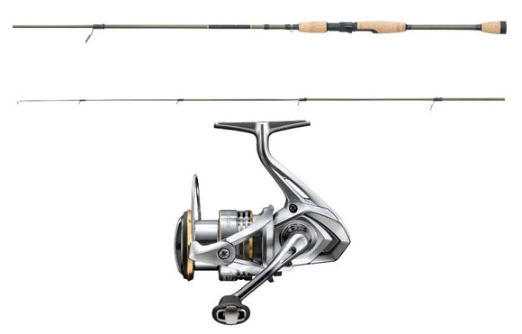 Shimano Combo Sedona 2500 / Stream Flight 702