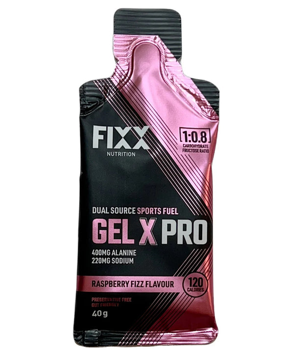 FIXX Energy Gel X Pro 40g Rasberry Fiz