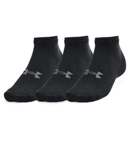 UA Unisex Socks Low Cut Essential 3pk 001