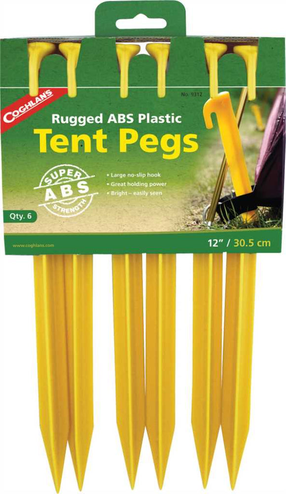 Coghlans ABS Tent Pegs 9 inch